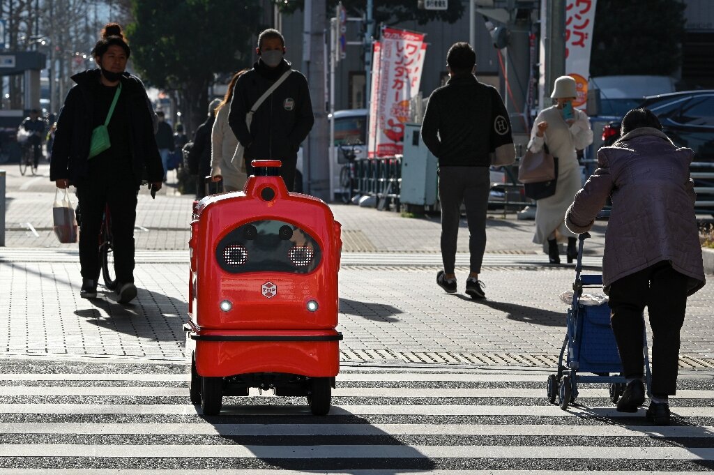 Japan rolls out ‘humble and lovable’ delivery robots