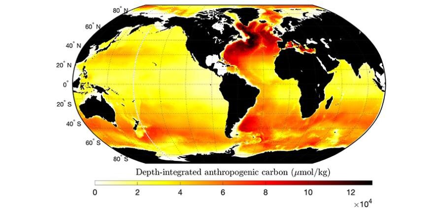 Olas submarinas gigantes pueden afectar la capacidad del océano para almacenar carbono