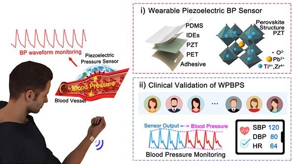 Continuous Wearable Blood Pressure Monitor