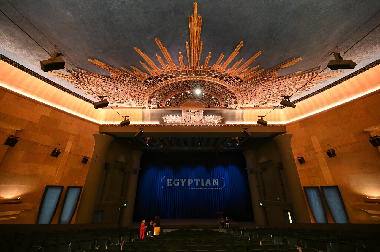 Exclusive: First look inside the restored Egyptian Theatre - Los Angeles  Times