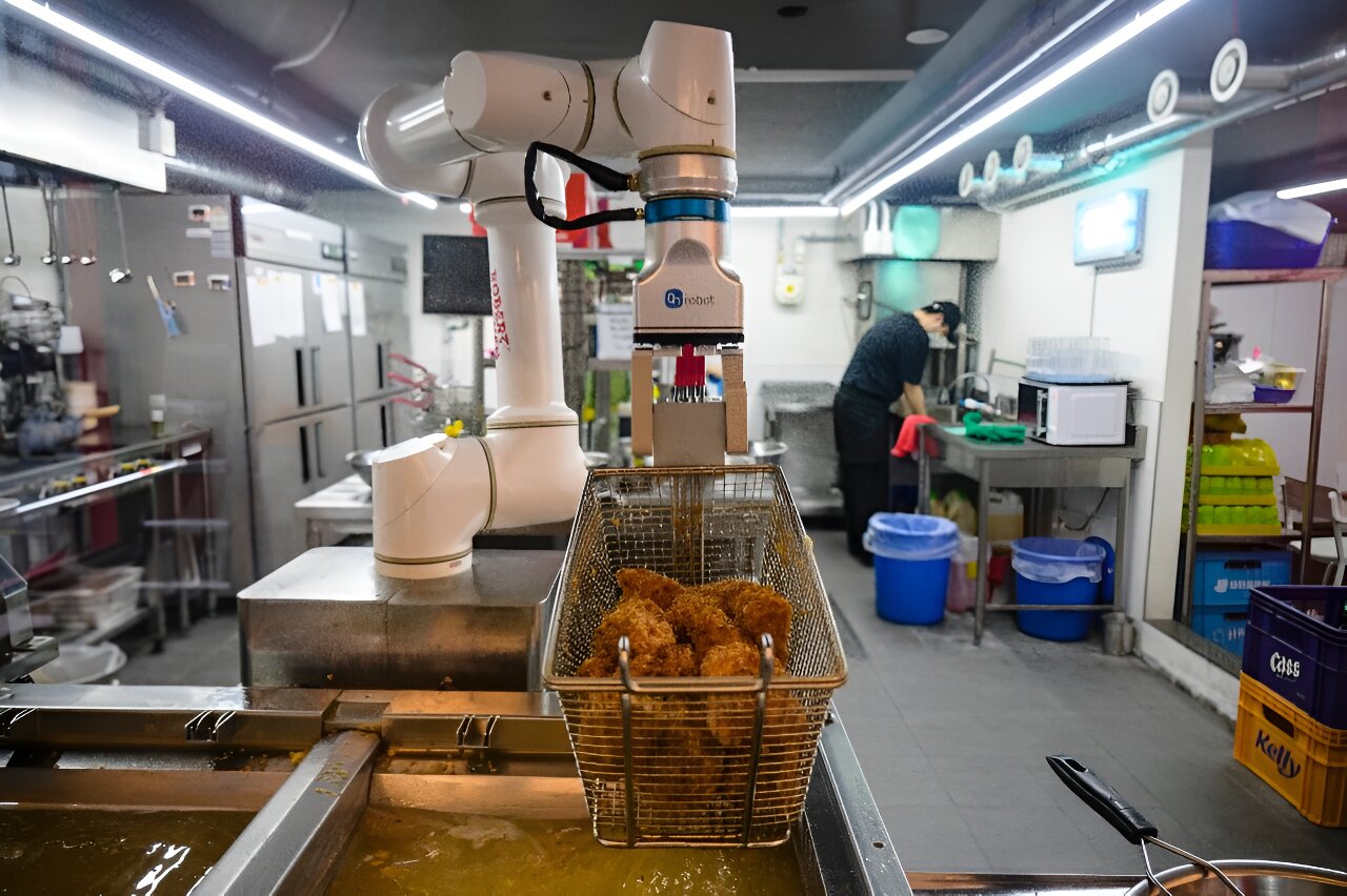 Robot fried chicken: entrepreneur seeks to improve S. Korea’s favorite food