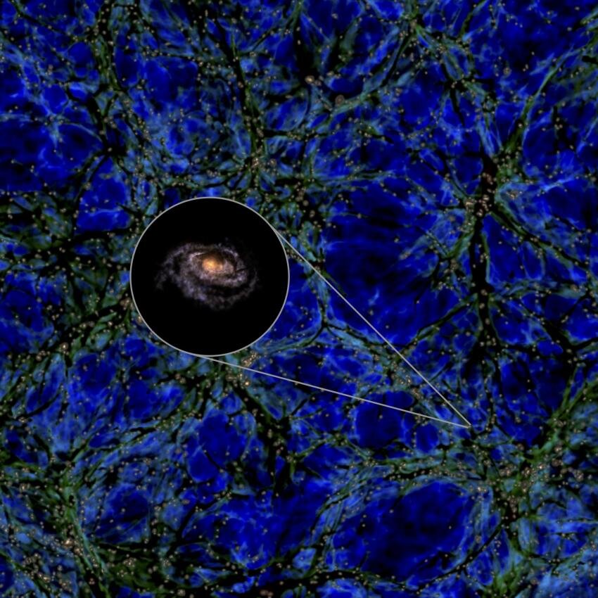 Milky Way found to be too big for its 'cosmological wall' - Phys.org
