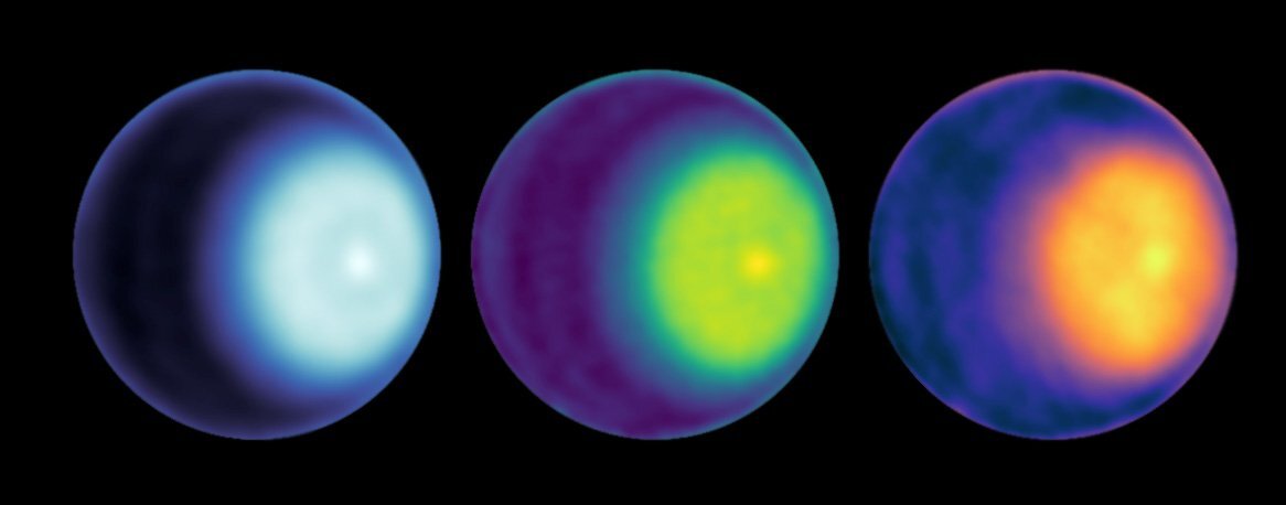Scientists make first observation of a polar cyclone on Uranus