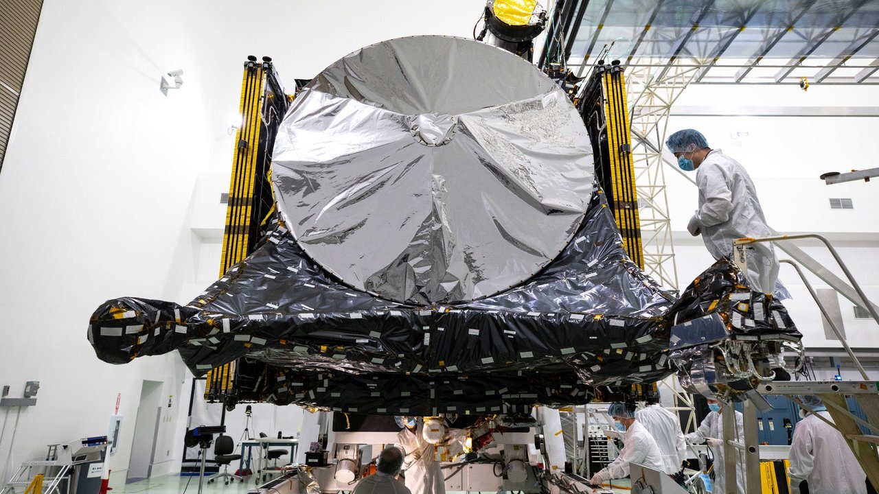 NASA's Psyche Spacecraft, Optical Comms Demo En Route to Asteroid