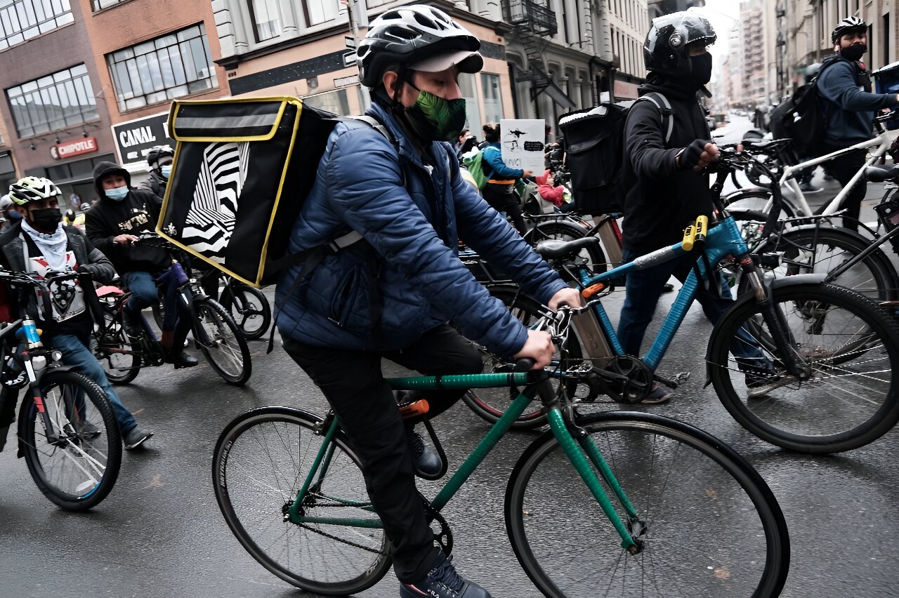Uber Eats changes for couriers in NYC