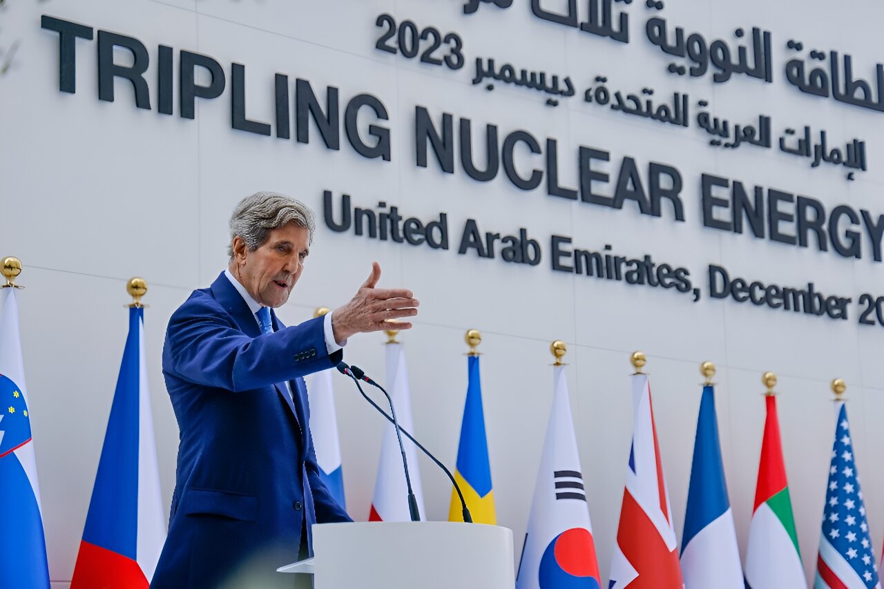 Estados Unidos lidera el llamado a triplicar la energía nuclear en la COP28