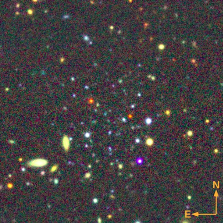 Ein alter, extrem lichtschwacher und metallarmer Sternhaufen wurde entdeckt