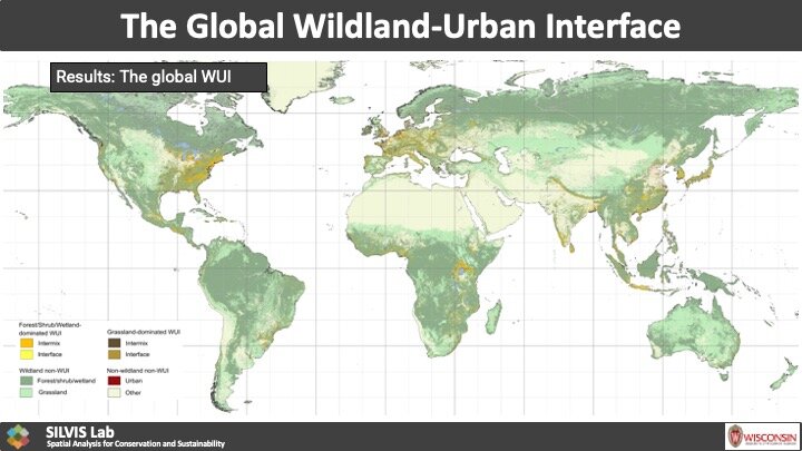 Visualizing the Intersection of Global Wildlands and Human Habitation