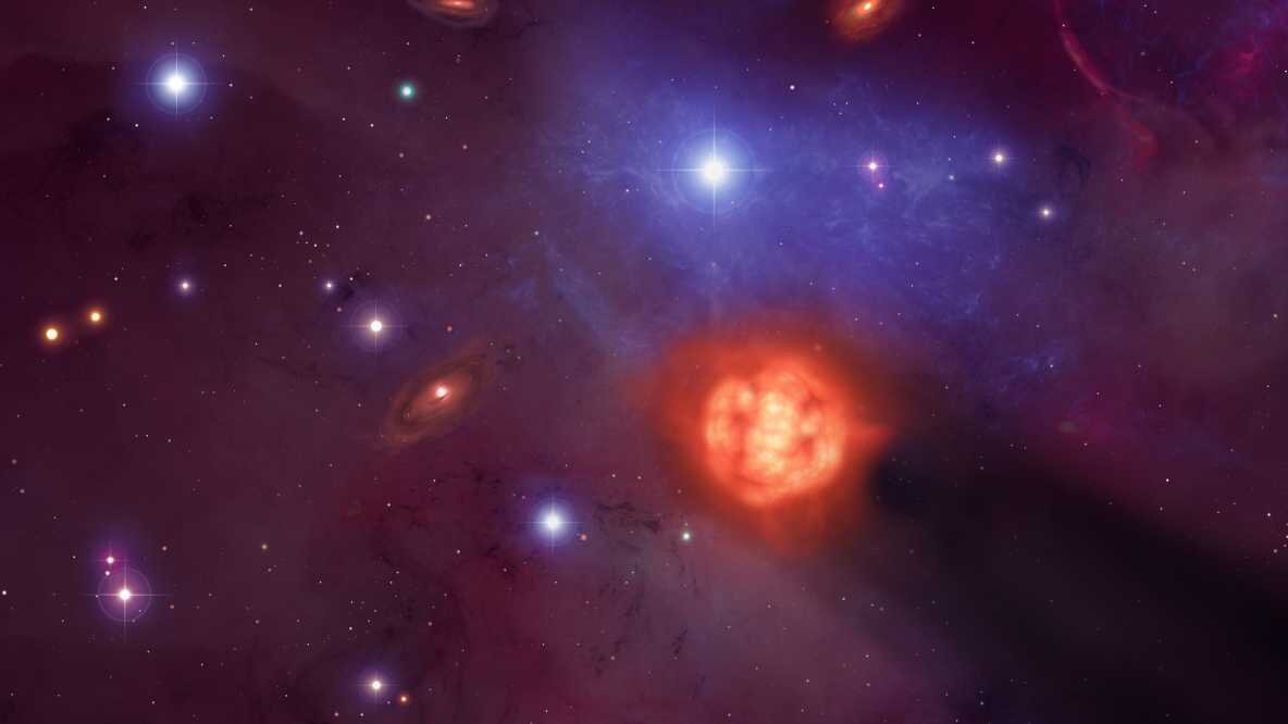 Des étoiles avancées plus anciennes traversant une région de formation d’étoiles pourraient avoir réchauffé la Terre primitive