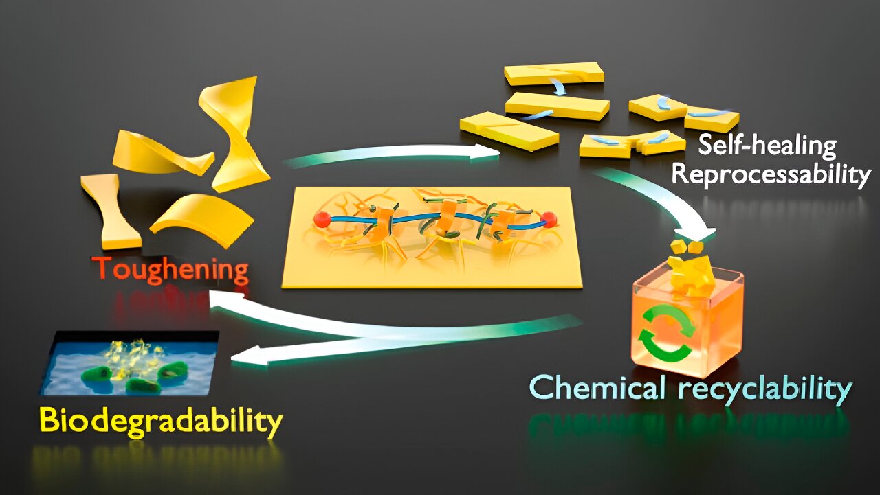 VPR: A stronger, stretchier, self-healing plastic