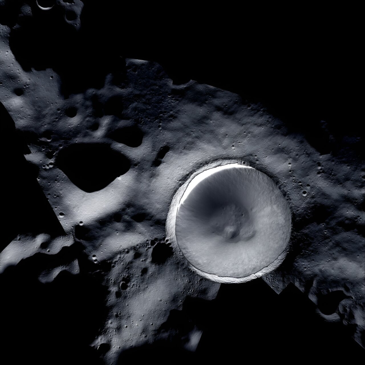 Nowa kamera NASA odsłoniła najciemniejsze części Księżyca