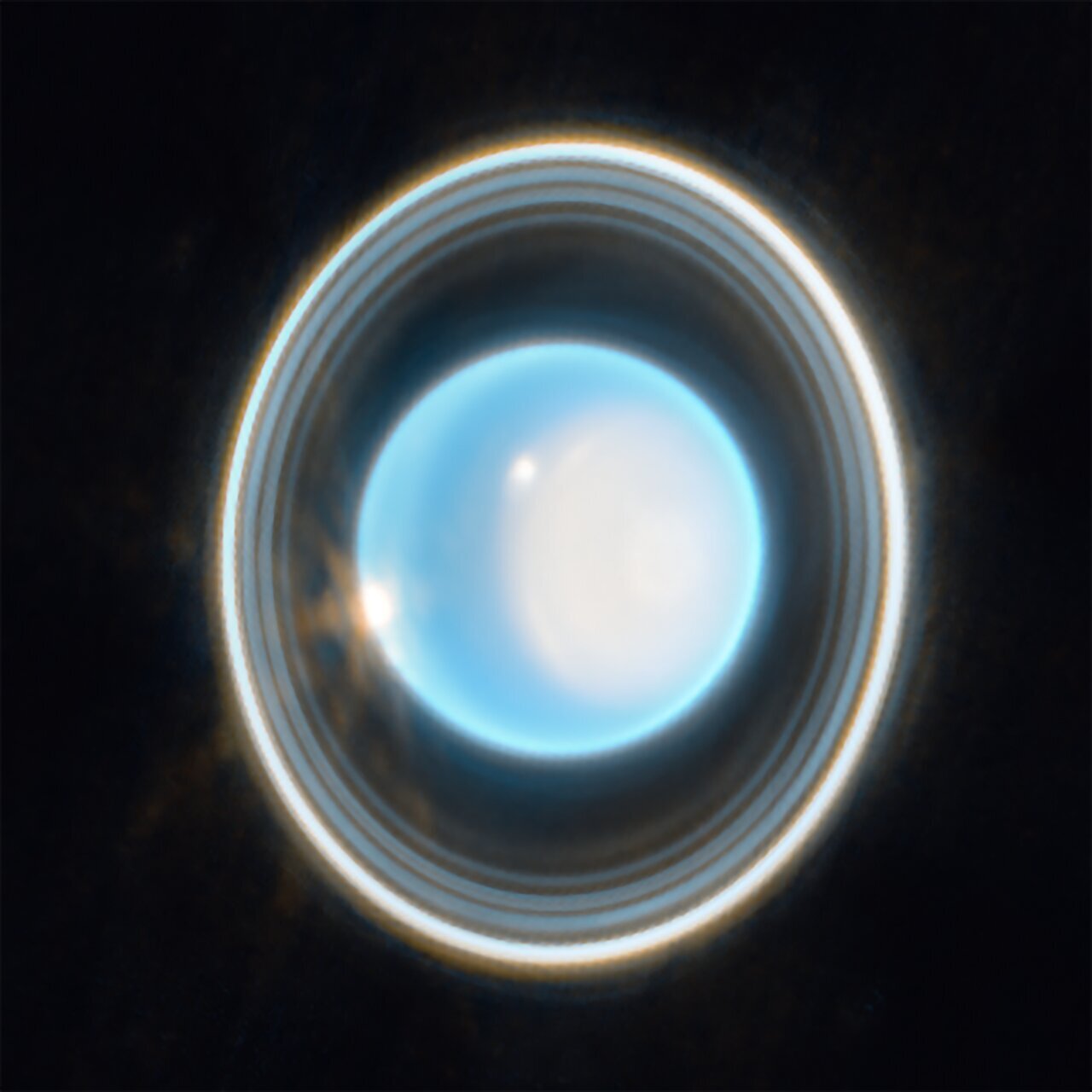 Webb agrega otro mundo de anillos con una nueva imagen de Urano
