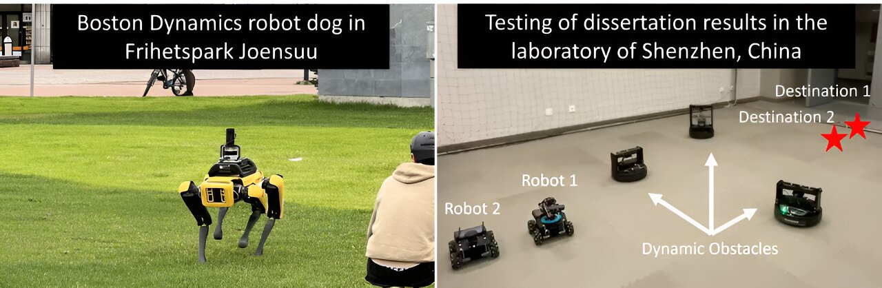 New algorithms for intelligent and efficient robot navigation among the crowd