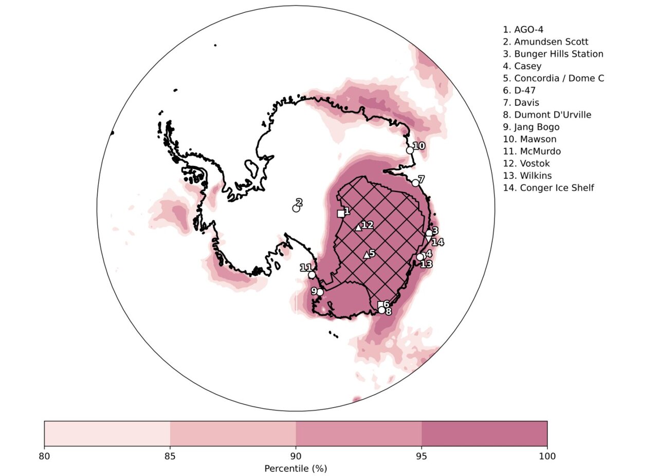 Extreme heat wave in East Antarctica driven by record-breaking