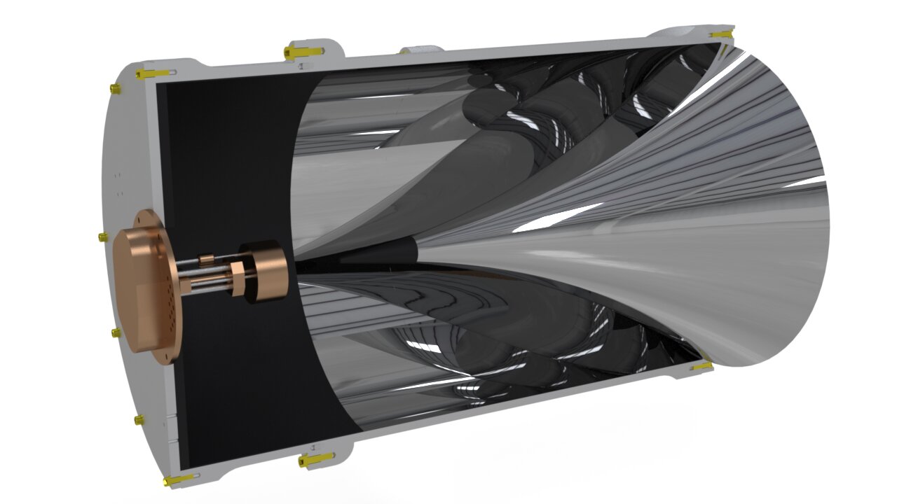 Une nouvelle recherche utilise une antenne « parabolique » coaxiale pour rechercher la matière noire