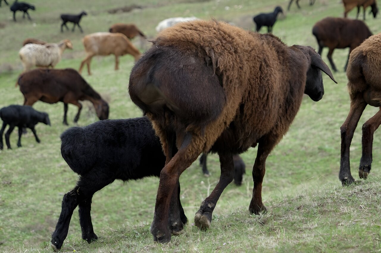 photo of The giant sheep helping Tajikistan weather climate change image