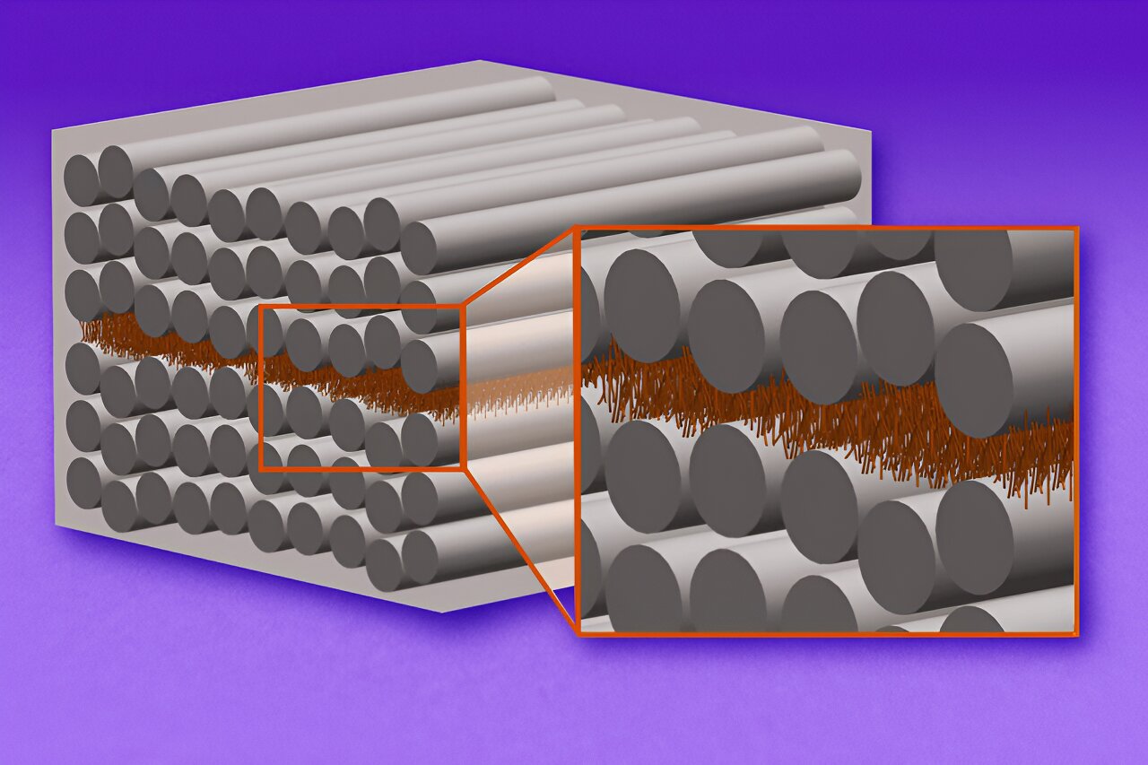 ‘Nano stitches’ enable lighter and tougher composite materials