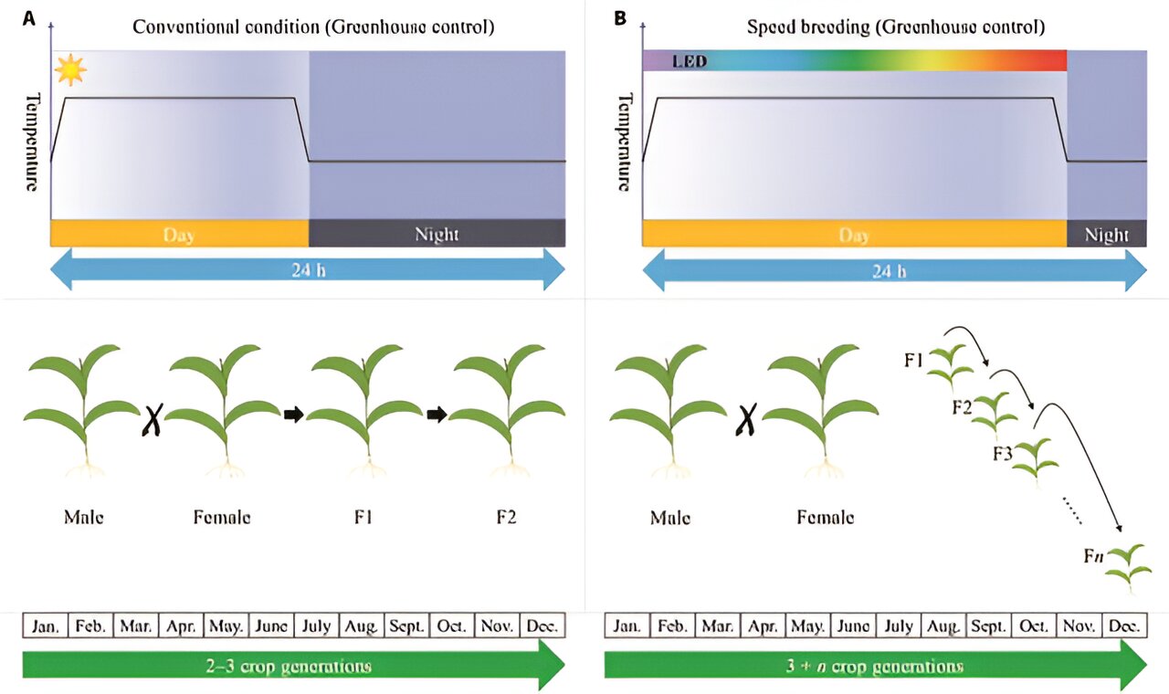 Harnessing speed breeding and model optimization for sustainable crop ...