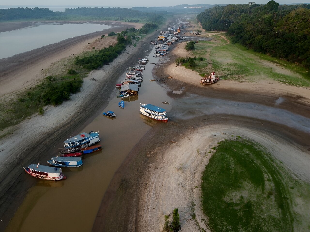 #Climate change behind extreme Amazon drought: study
