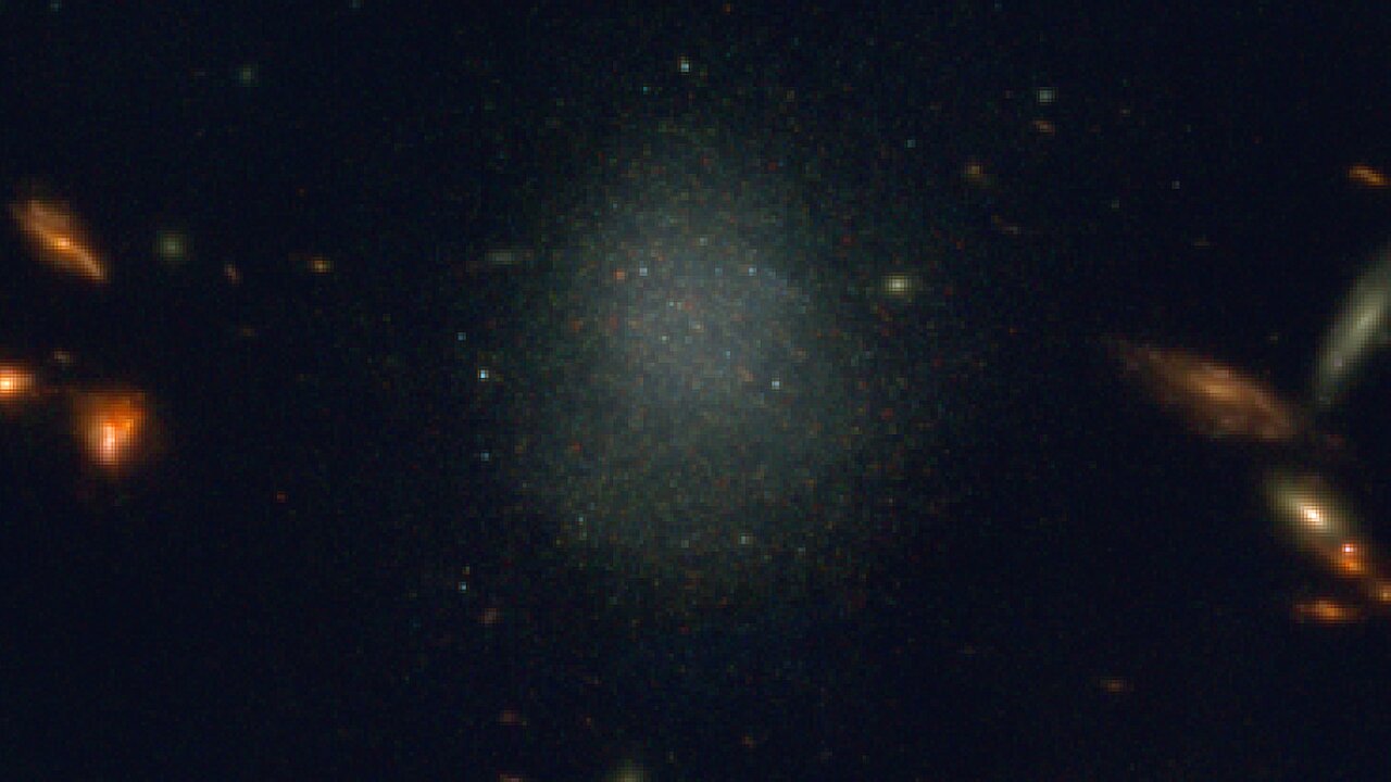 A team of astronomers discovers a galaxy that shouldn’t exist