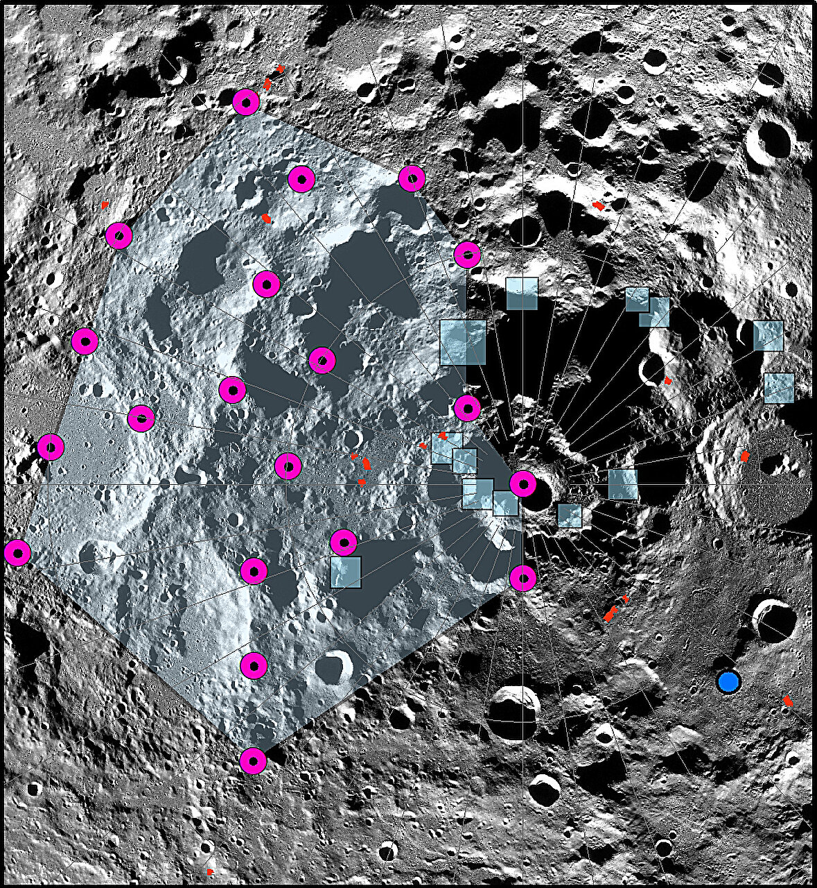 Los científicos descubren que la luna se está reduciendo, provocando deslizamientos de tierra e inestabilidad en el polo sur lunar