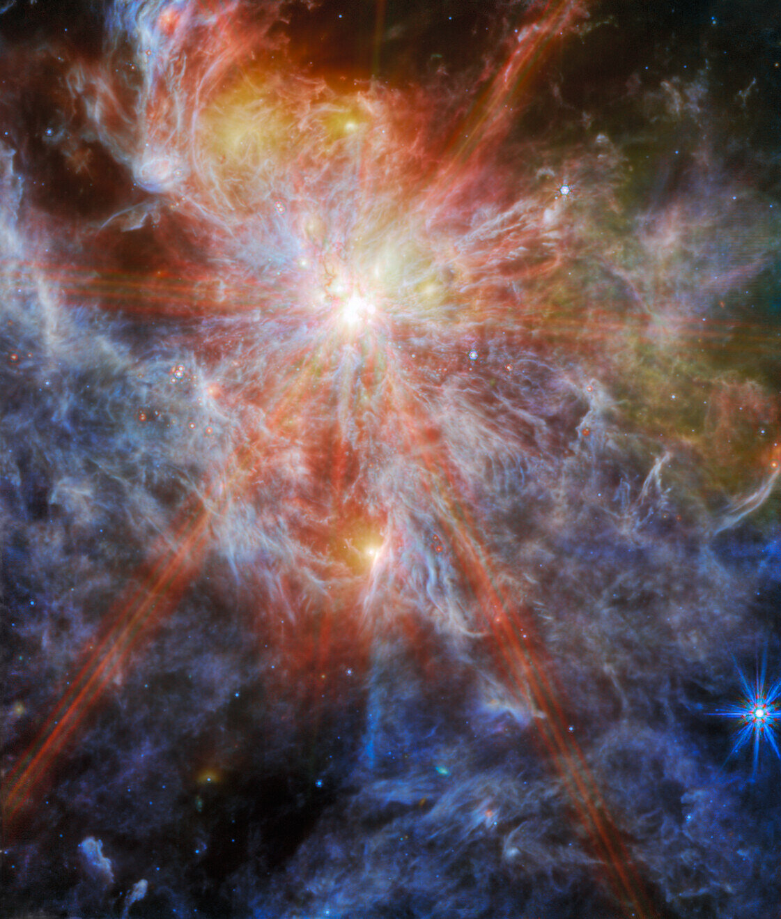 De Webb-telescoop legt een enorm stervormingscomplex vast