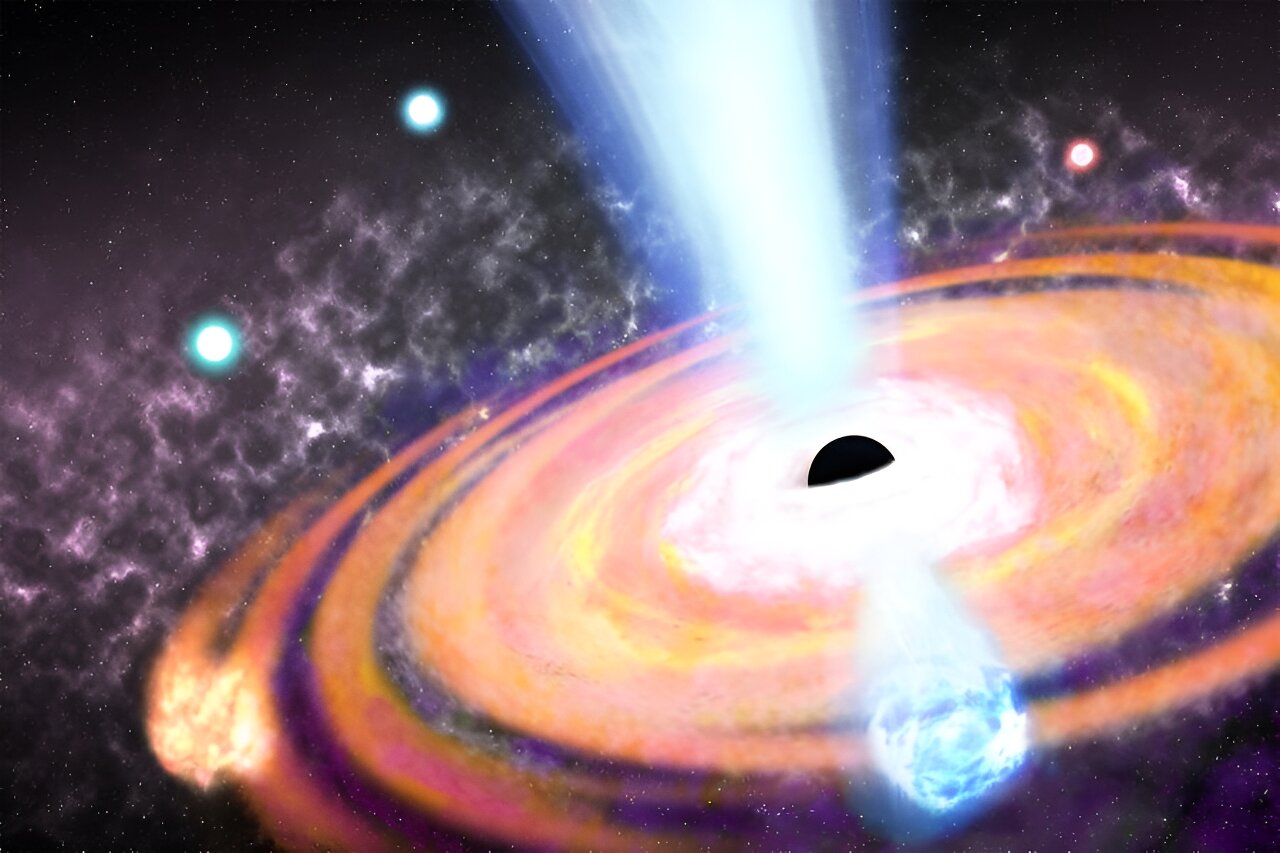 ¿Qué fue primero: los agujeros negros o las galaxias?