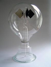 Crookes Radiometer Glass Light Mill Solar Power Educational Proving Vanes V0K4 