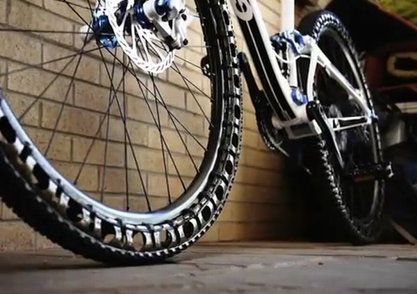 airless mountain bike tires