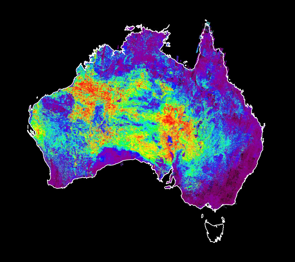 Australia creates world's first continental-scale mineral maps