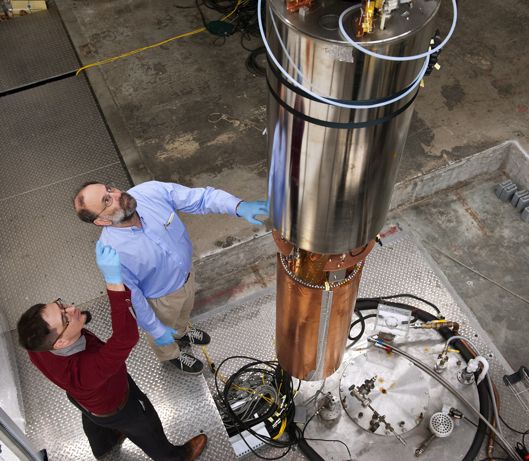 A shot in the dark: Detector on the hunt for dark matter