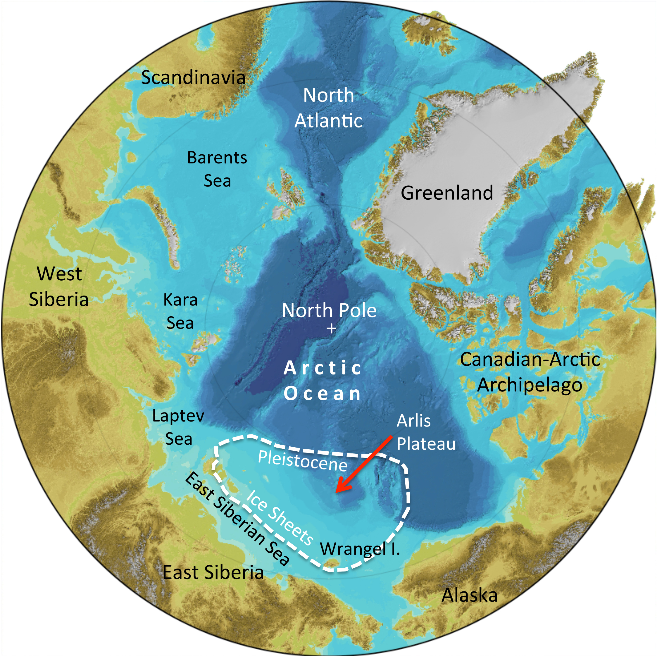 Traces Of Immense Prehistoric Ice Sheets