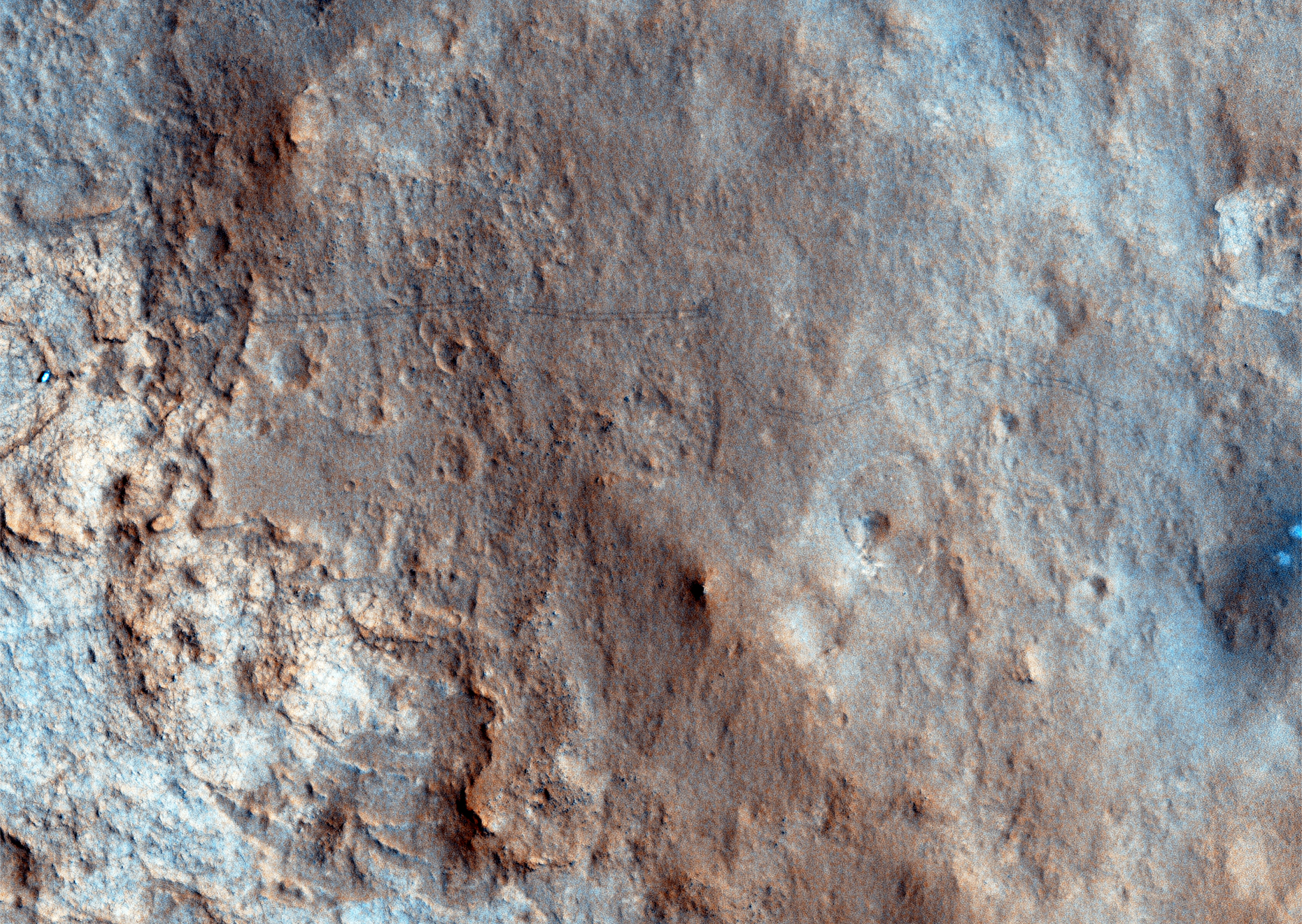 Первый снимок Марса