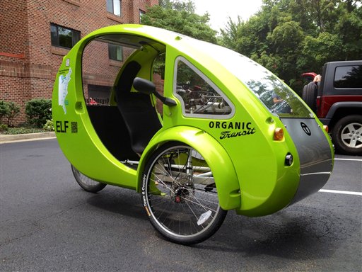 bicycle that looks like a car