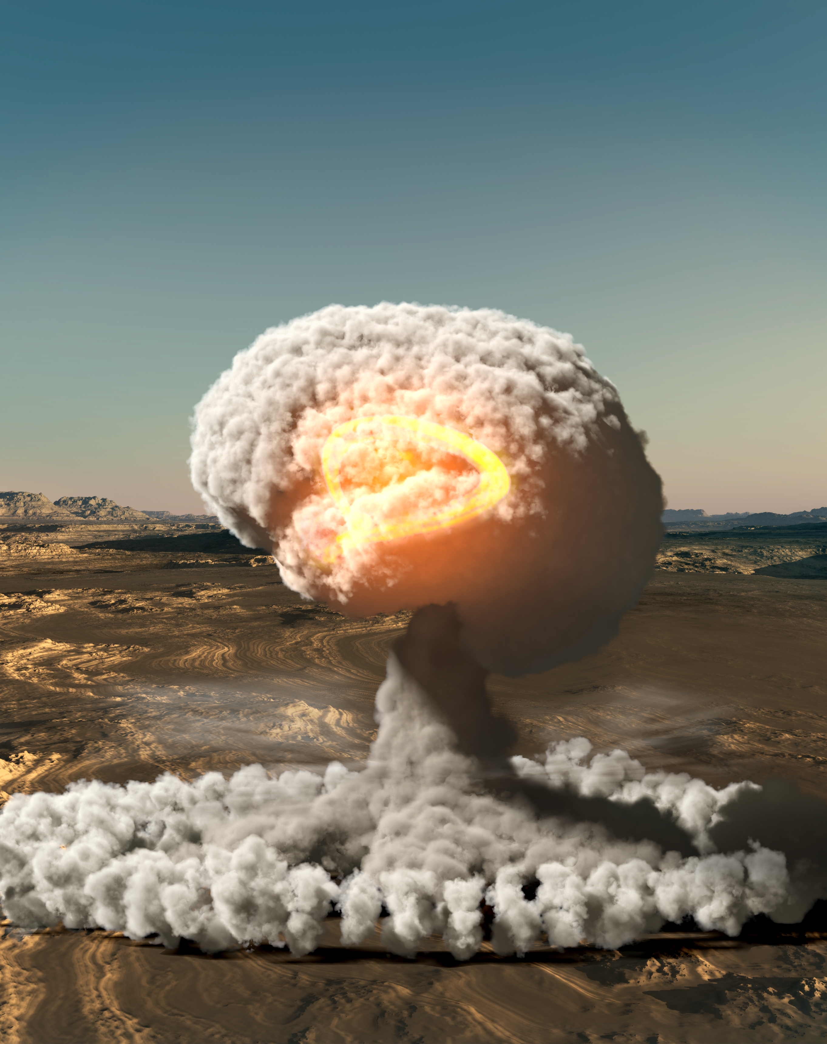 Модель ядерного взрыва