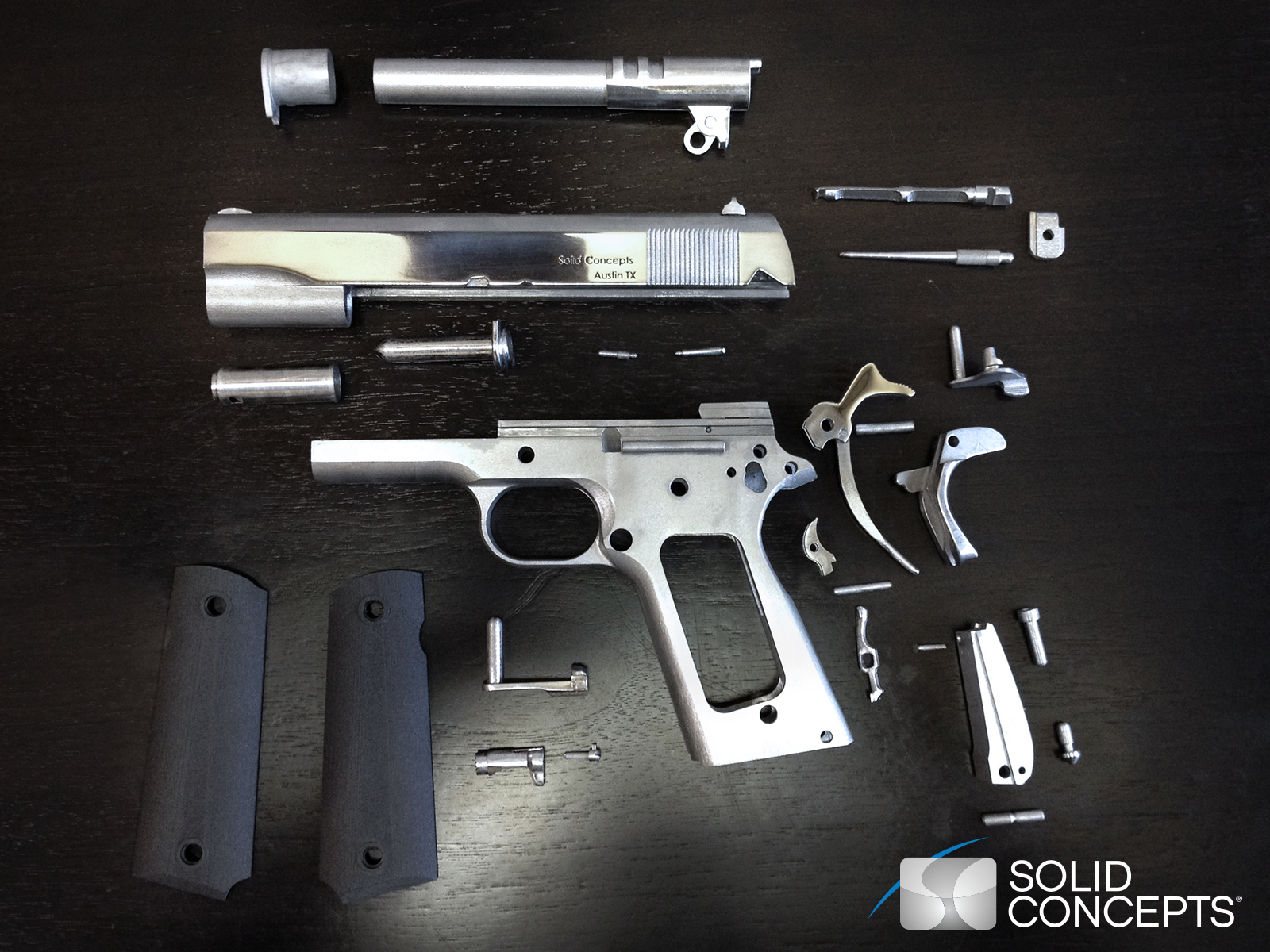 Solid Concepts 3D prints world's first metal gun (w/ Video)