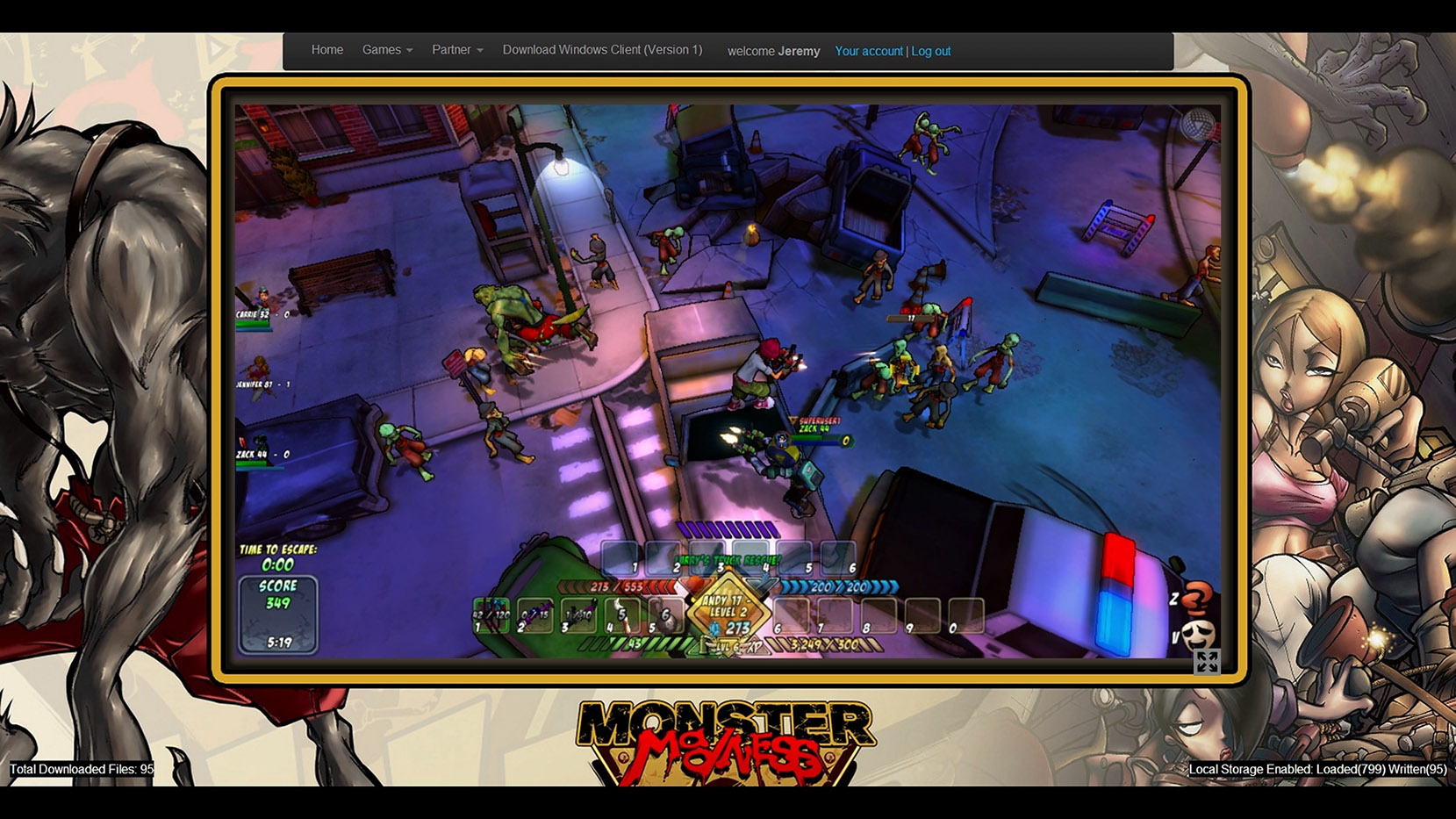 Unreal Engine 3-Powered “Monster Madness Online” Demo Released for the Web