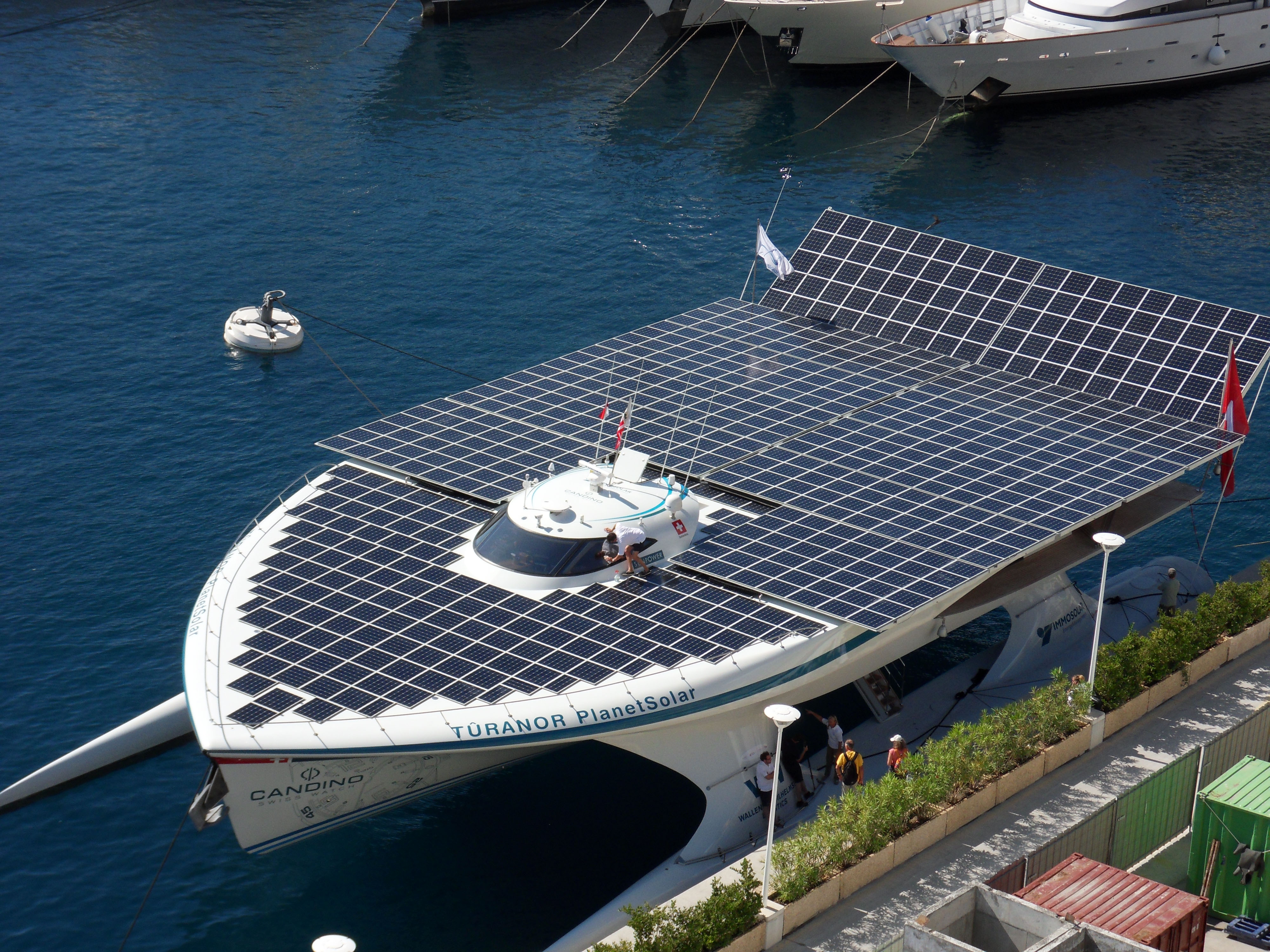 solar powered sailboats