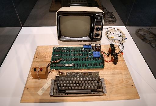 One of the first Apple computers sells for $400,000 : NPR