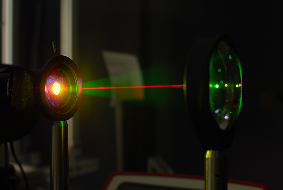 infrared laser beam