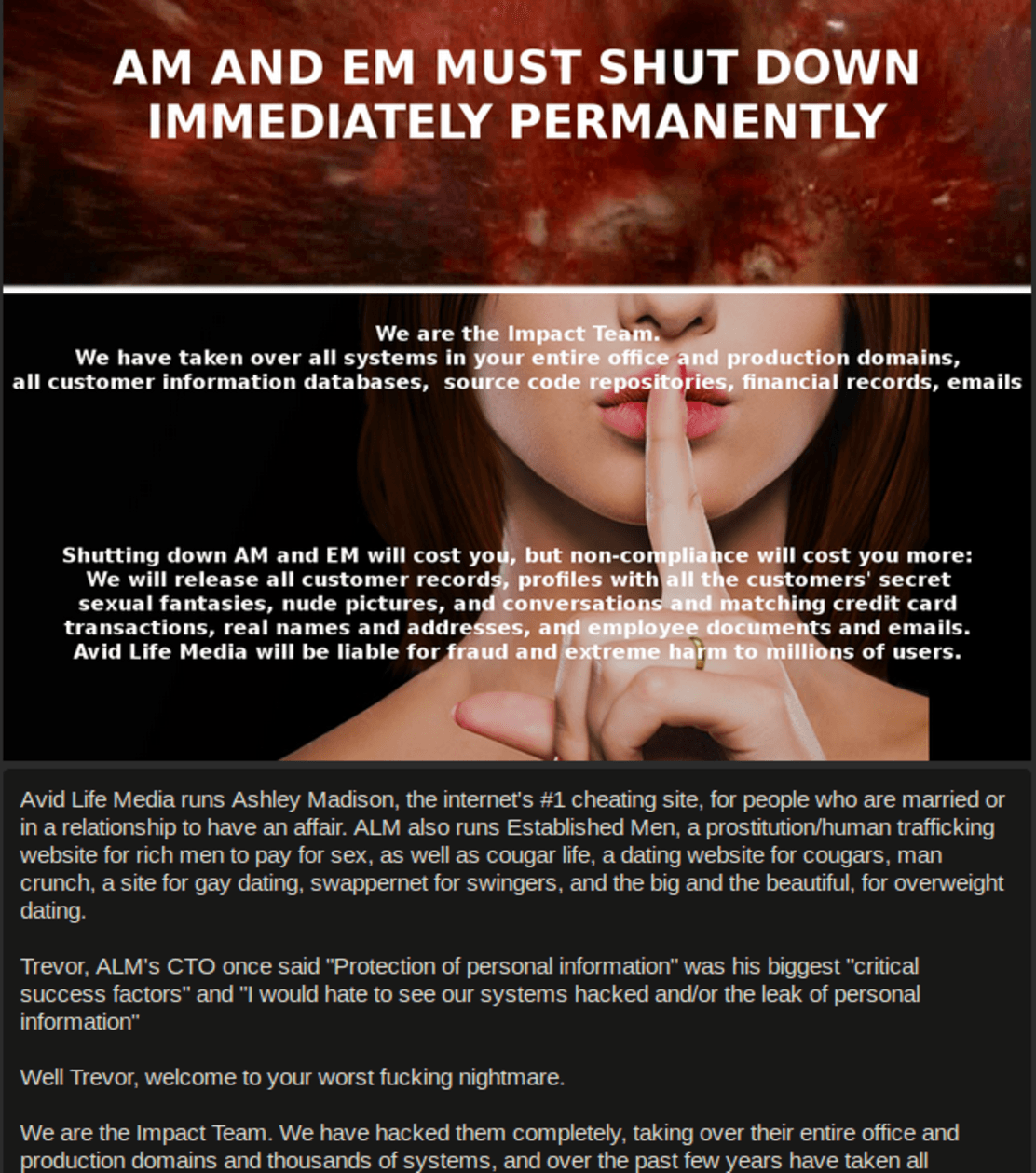 Ashley Madison breach reveals the rise of the moralist hacker