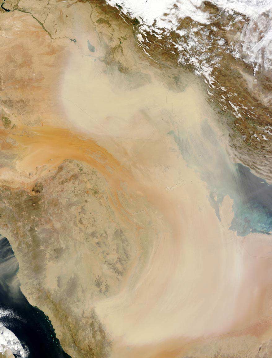 Powerful Pressure Systems May Stir Desert Sand Storms