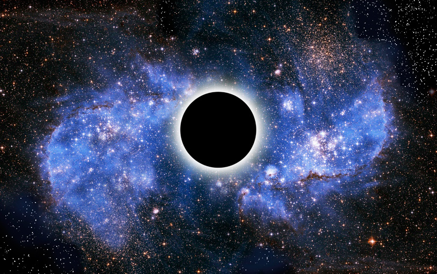 Does a black hole crush matter?