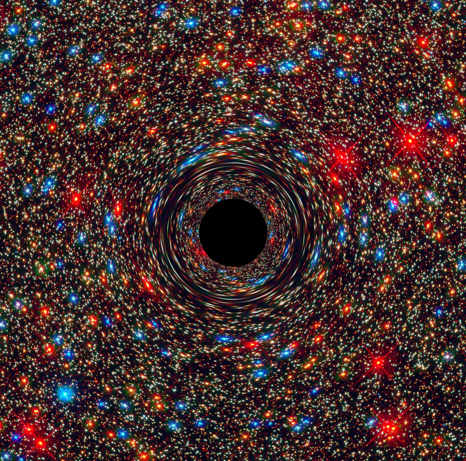 Scientists created a 'giant quantum vortex' that mimics a black