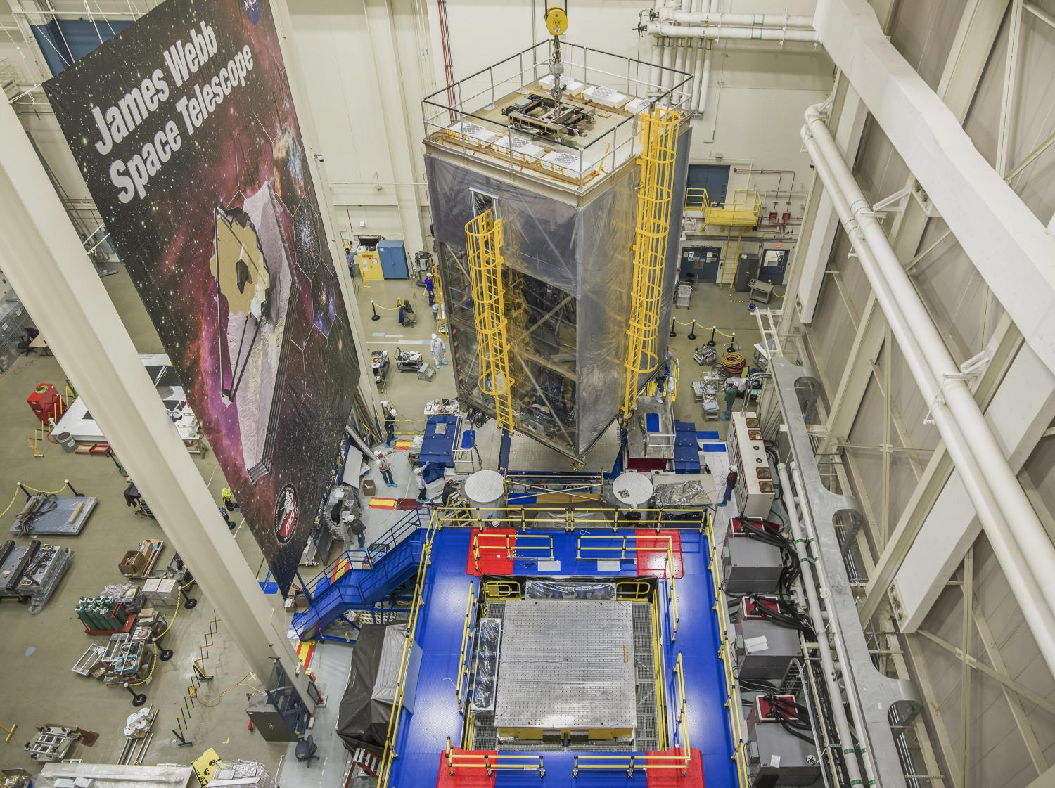 NASA restarts rigorous vibration testing on the James Webb Space Telescope