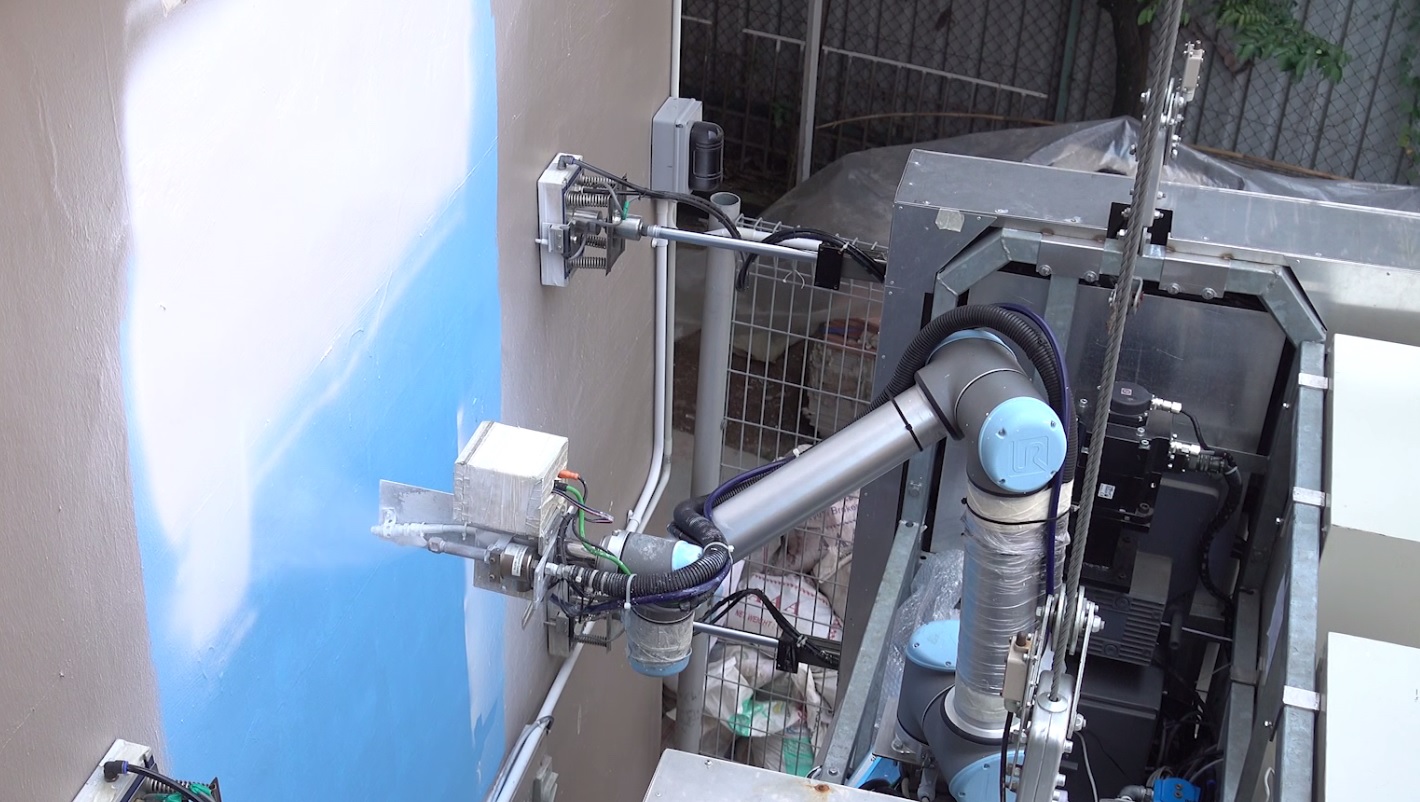 frutas Alarmante Descartar OutoBot, an innovative robot to wash and paint high-rise buildings