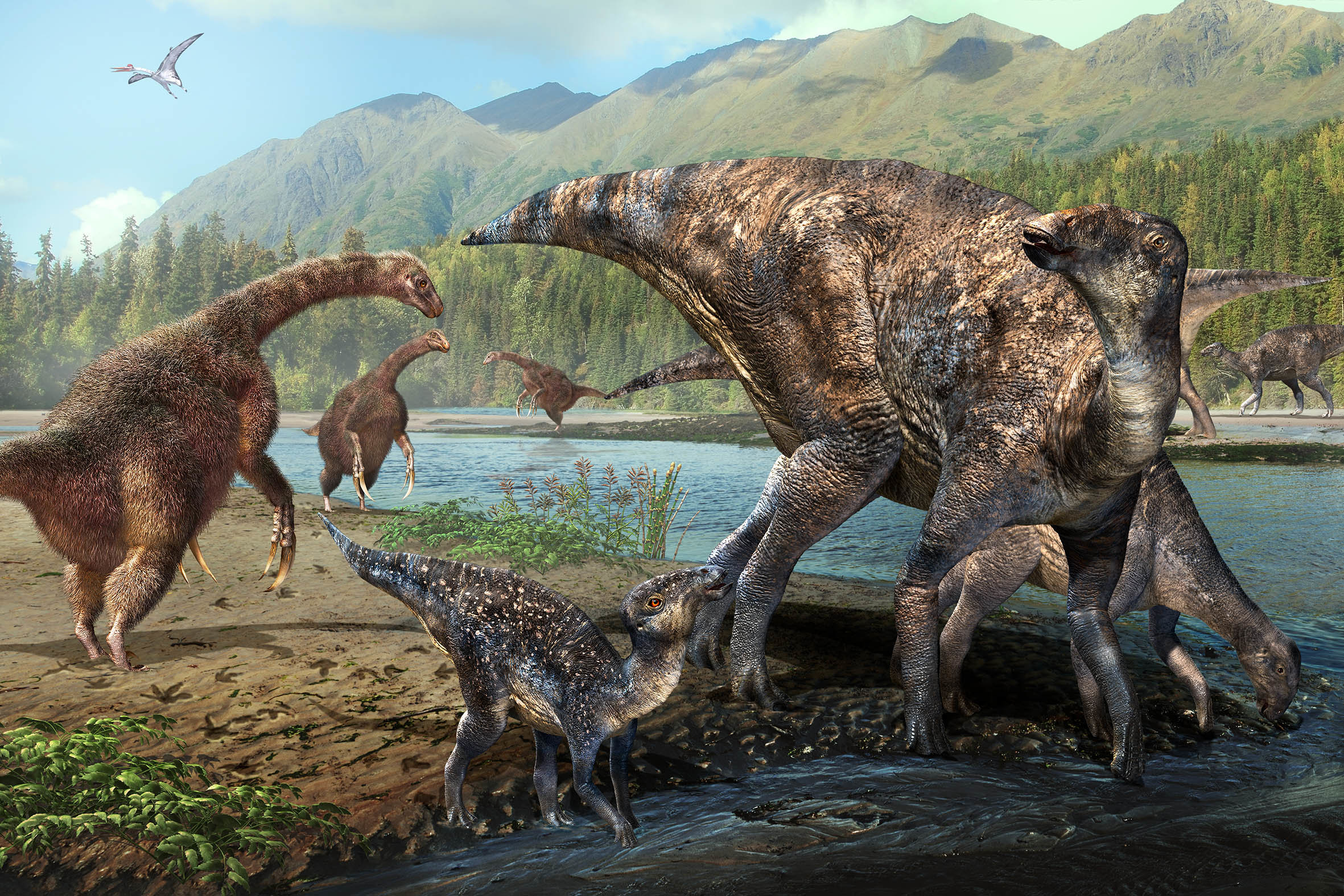 Включи добро динозавров. Теризинозавр Планета динозавров. Теризинозавр прогулки с динозаврами. Теризинозавр палеоарт. Теризинозавр динозавры мелового периода.