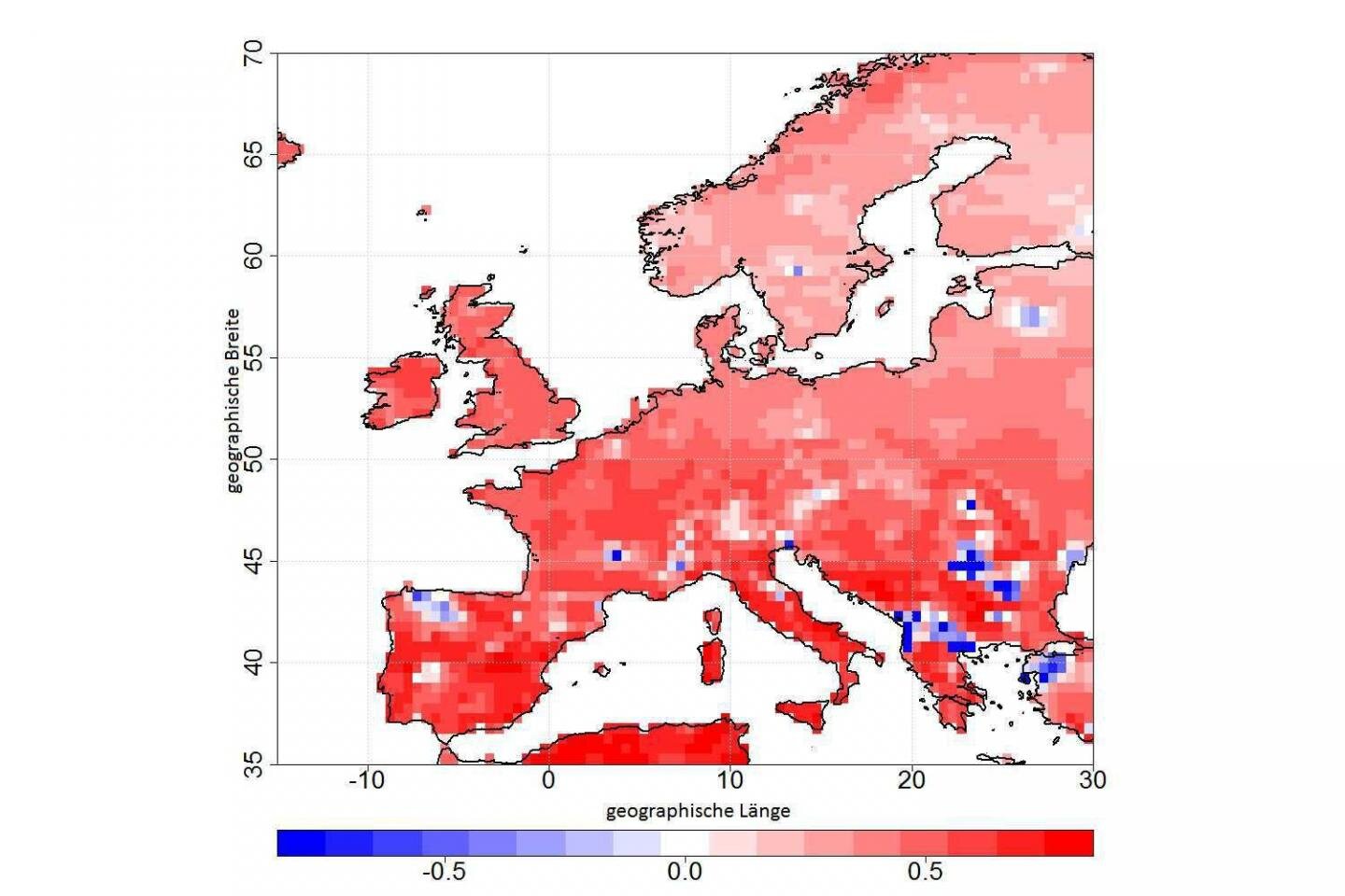 Climate change: Steep warming curve for Europe - Phys.Org