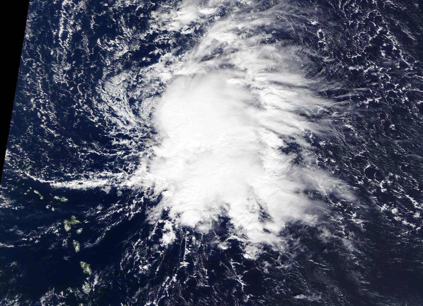 NASA identifies new Atlantic Tropical Storm Sebastien