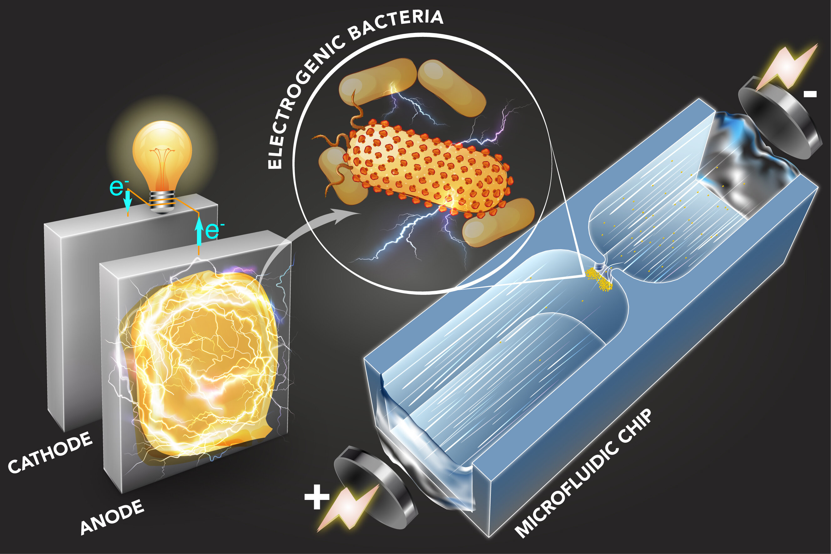 Солнечные бактерии. Бактерии вырабатывающие электричество. Микробный топливный элемент. Микроорганизмы в батарейке. Микро топливные элементы.